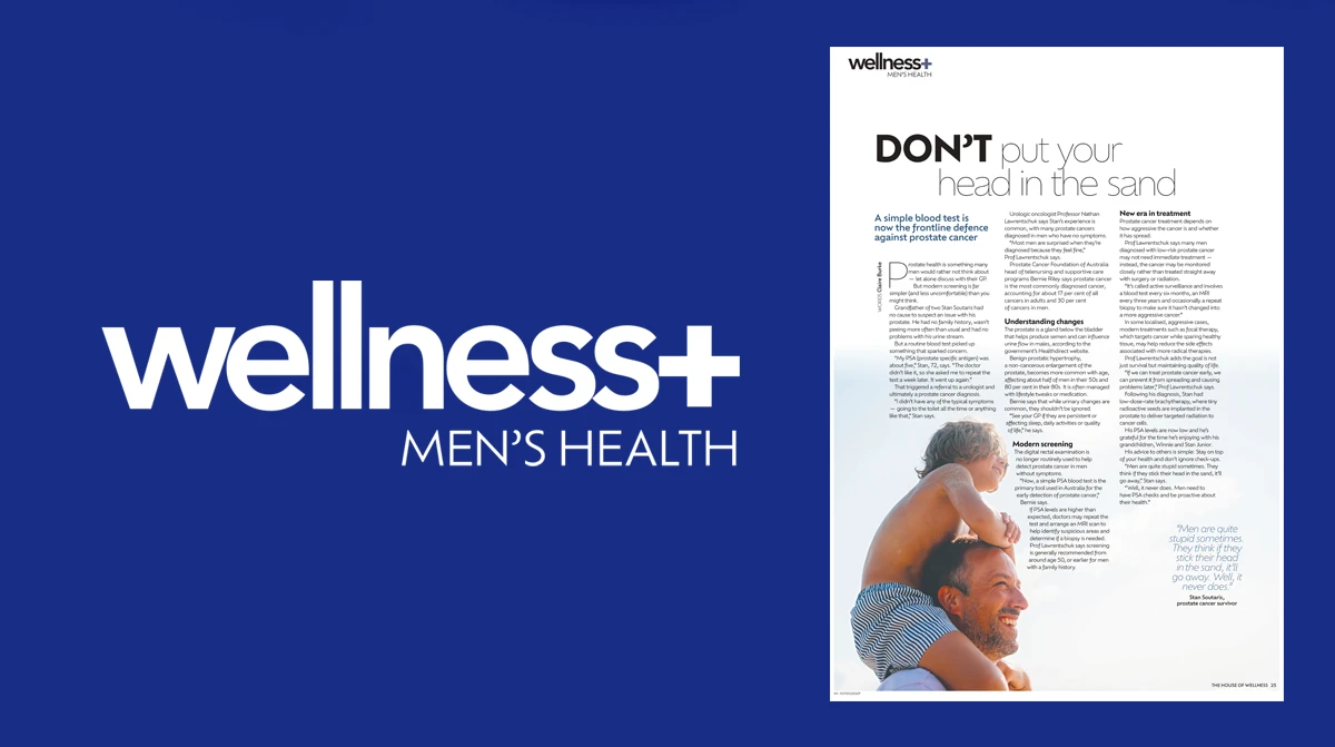 Professor Nathan Lawrentschuk explains where the prostate is, how it works, and why PSA testing matters.