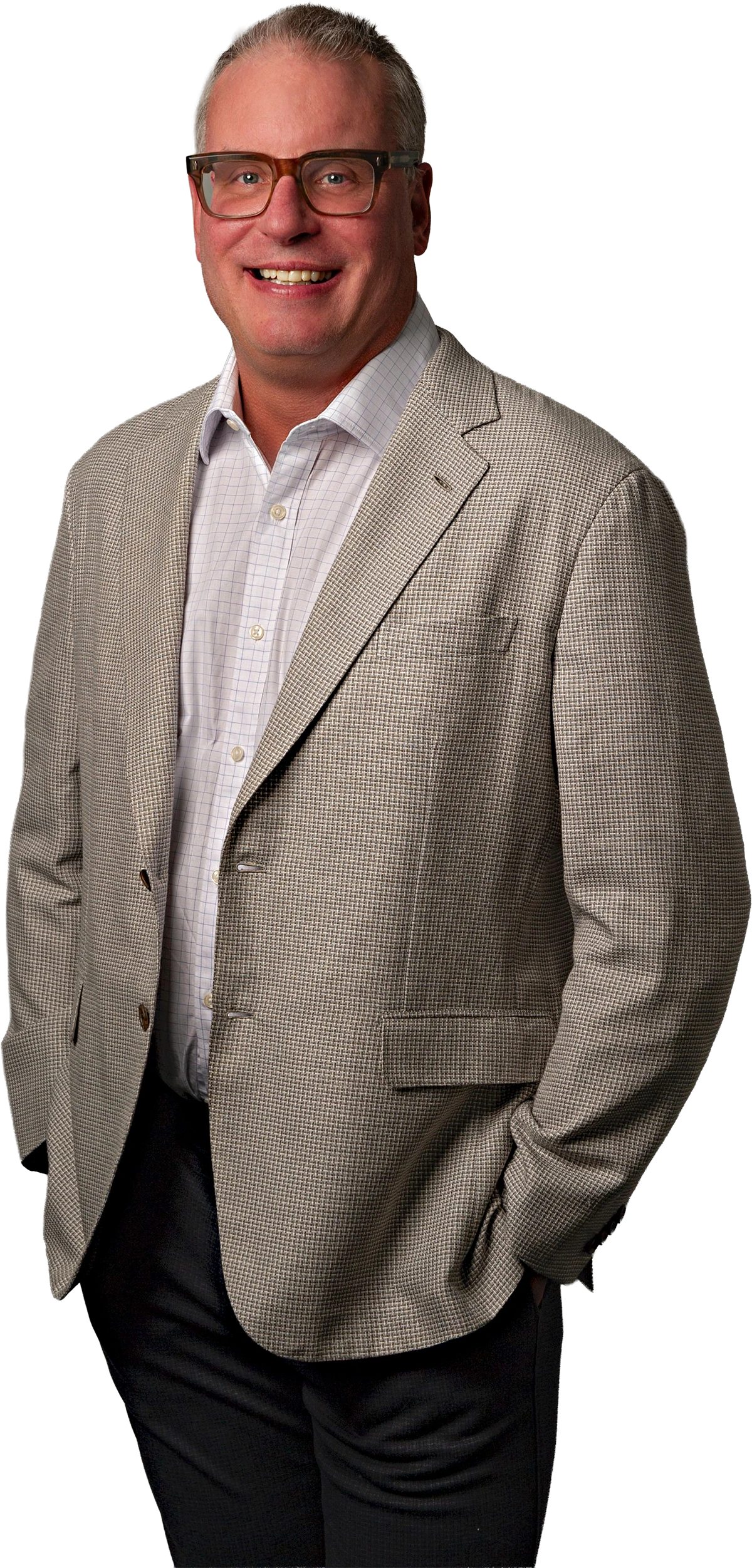 Portrait photo of Prof Nathan Lawrentschuk wearing a suit
